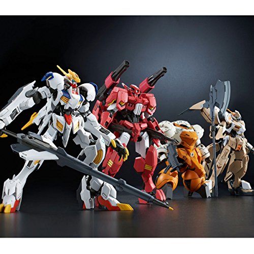 「人並み外れたに好いたらしい」工作下士官兵火器防波堤 鉄血のオルフェンズ HG 1/144 鉄華団コンプリートセット(中古品)
