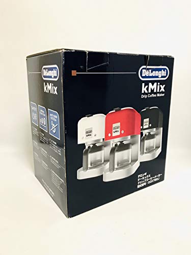 デロンギ コーヒーメーカー クールホワイトDeLonghi ケーミックス COX750J-(中古品)