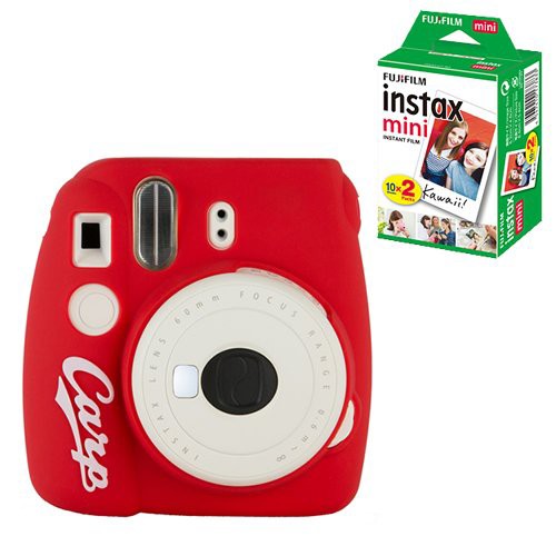 フィルム20枚付！)フジフイルム チェキ instax mini8+「広島東洋カープ