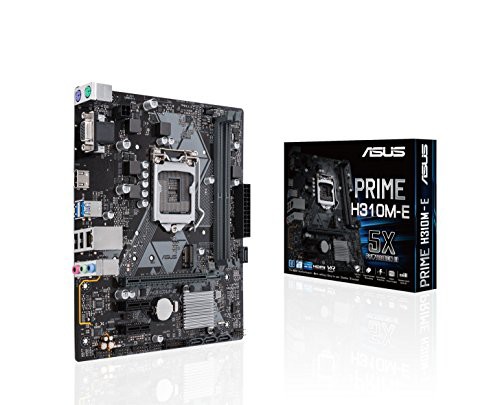 ASUS Prime H310M-E LGA1151（300シリーズ）DDR4 HDMI VGA mATXマザーボー (中古品)