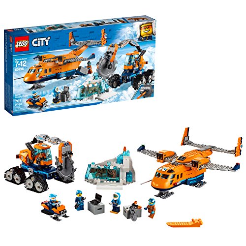 「非常に良い」LEGO City Arctic Arctic Supply Plane 60196建物キット( 707 Piece、マル(中古品)