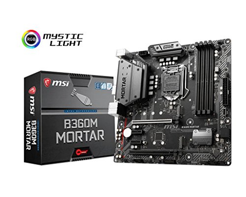 「非常に良い」MSI B360-F PRO マザーボード mATX B360M MORTAR(中古品)