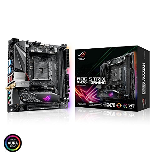 「非常に良い」ASUS AMD X470 搭載 AM4 対応 マザーボード ROG STRIX X470-I GAMING Min(中古品)