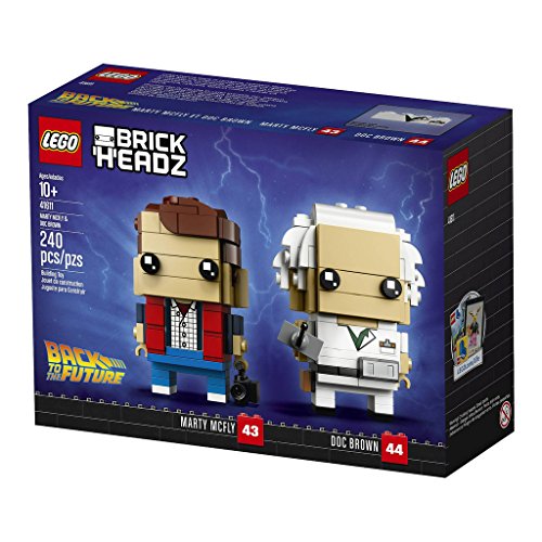 LEGO 41611 Brickheadz Marty McFly (43) & Doc Brown (44)(中古品)