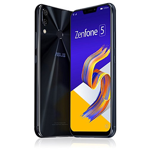エイスース ASUS ZenFone 5 (ZE620KL) シャイニーブラック6.2インチ SIMフ (中古品)の通販は