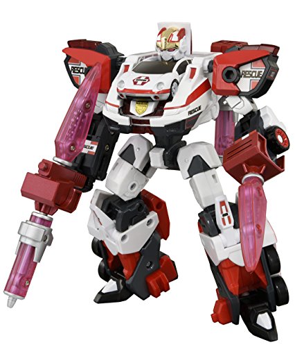 【中古品】トミカ　ハイパーレスキュー　ドライブヘッド　4体セット TAKARA TOMY(タカラトミー) / ミニカー/トミカハイパー