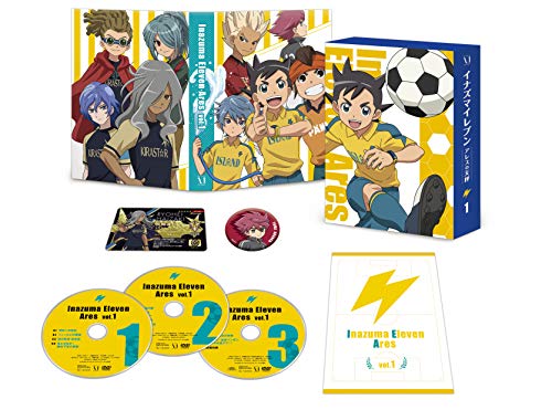 「ほぼ新品」イナズマイレブン アレスの天秤 DVD BOX 第1巻(中古品)