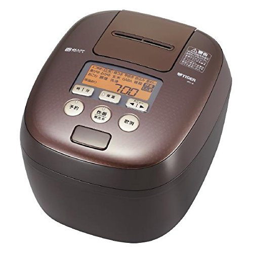 タイガー 圧力IH炊飯ジャー（5.5合炊き） カカオブラウンTIGER 炊きたて JP(中古品)