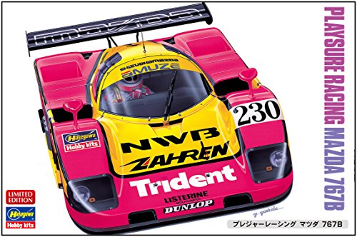 「未使用品」ハセガワ 1/24 プレジャーレーシング マツダ 767B プラモデル 20359(中古品)