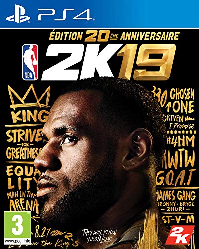 「未使用品」NBA 2K19 - 20th Anniversary Edition (輸入版:北米) - PS4(中古品)