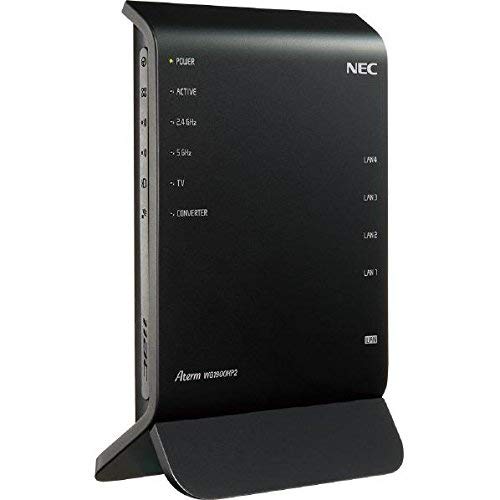 「未使用品」NEC 11ac対応 1300＋600Mbps 無線LANルータ（親機単体）Aterm WG1900HP2 PA(中古品)