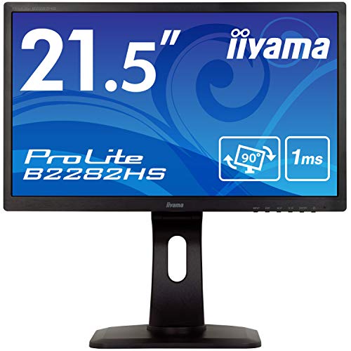 「非常に良い」iiyama モニター ディスプレイ B2282HS-B1 (21.5/TN/フルHD/DVI-DHDMID-sub(中古品)