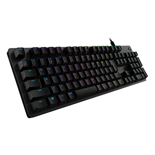 Logicool G ロジクール G ゲーミングキーボード 有線 G512 GXスイッチ クリ(中古品)