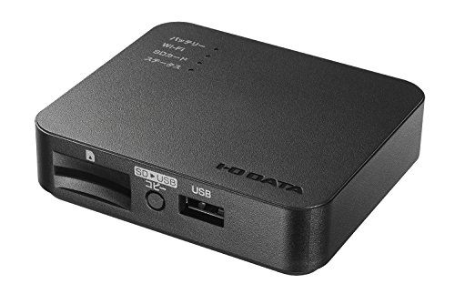 「非常に良い」アイ・オー・データ機器 Wi-Fiストレージ「ポケドラ」(11ac対応モデル) ブ (中古品)