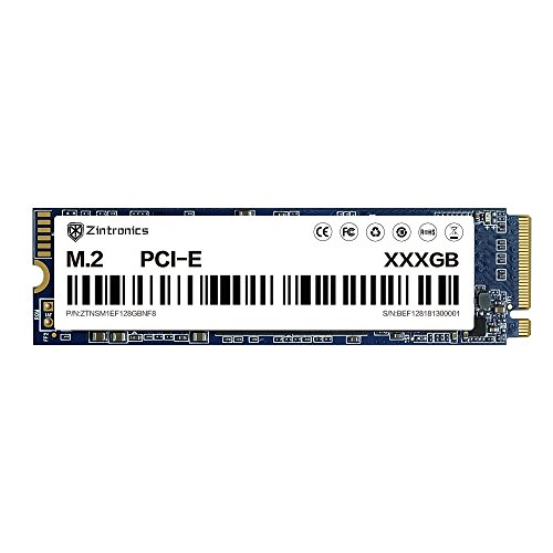 「未使用品」Zintronics NVMe PCIe M.2 2280 SSD内蔵ソリッドステートドライブ (128GB)(中古品)