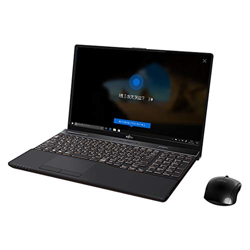 「非常に良い」FUJITSU FMVA53C2B LIFEBOOK AH53/C2 ブライトブラック(中古品)