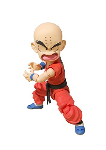 「非常に良い」S.H.フィギュアーツ ドラゴンボール クリリン-少年期- 約100mm ABS&amp;PVC製  (中古品)