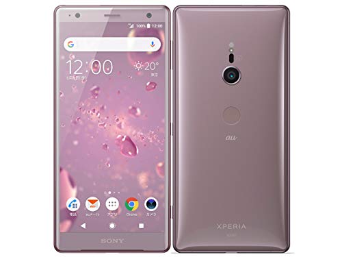 「非常に良い」au SOV37 Xperia XZ2 Ash Pink SONY(中古品)