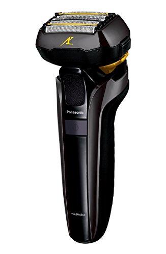 「非常に良い」パナソニック ラムダッシュ メンズシェーバー 5枚刃 シルバー調 ES-CLV9D-S(中古品)