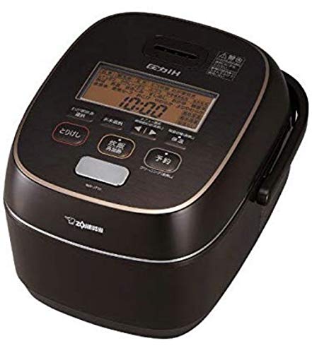 象印 圧力IH炊飯ジャー（5.5合炊き） ブラウンZOJIRUSHI 極め炊き NW-JT10-(中古品)