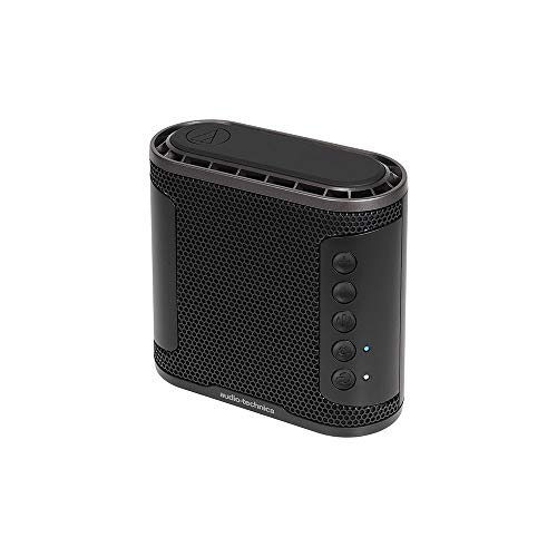 「未使用品」audio-technica ワイヤレススピーカー Bluetooth ブラック AT-SBS50BT BK(中古品)
