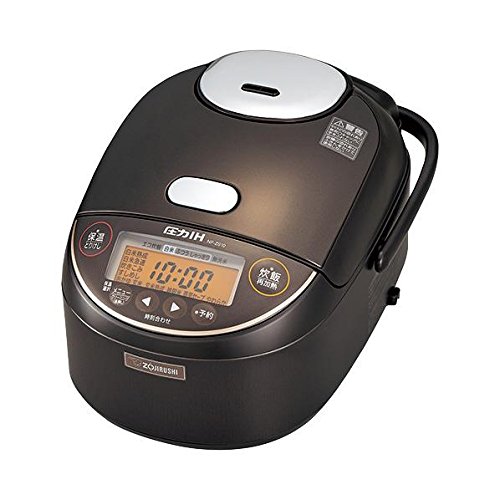 象印 圧力IH炊飯ジャー（5.5合炊き） ダークブラウンZOJIRUSHI 極め炊き NP(中古品)