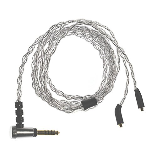 UNCOMMON 3D-OFC-Hybrid-44BAL(OFC銀メッキMMCXコネクタ付編込みイヤホンケ(中古品)