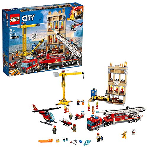 「非常に良い」レゴ(LEGO) シティ レゴシティの消防隊 60216 ブロック おもちゃ 男の子 車(中古品)