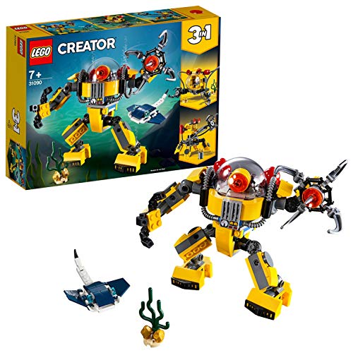 ほぼ新品」レゴ(LEGO) クリエイター 海底調査ロボット 31090 知育玩具 