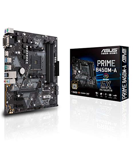 ASUS AMD B450 搭載 AM4 対応 マザーボード PRIME B450M-A MicroATX (中古品)