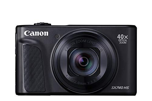 Canon デジタルカメラ PowerShot SX740 HS ブラック 幅110.1 × 高63.8 × (中古品)