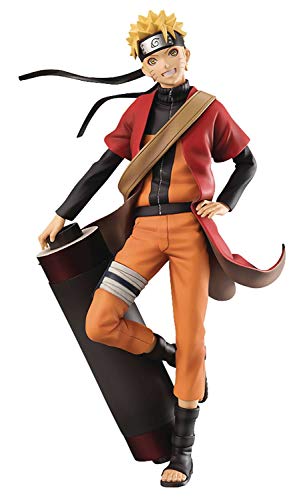 「未使用品」G.E.M.シリーズ NARUTO-ナルト- 疾風伝 うずまきナルト 仙人モード 完成品 (中古品)