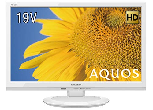 シャープ 19V型 AQUOS 液晶テレビ 2T-C19ADW(中古品)
