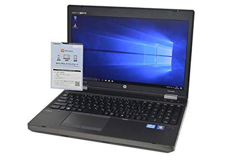 「非常に良い」ノートパソコン WPS HP ProBook 6560b 第2世代 Core i5 243(中古品)