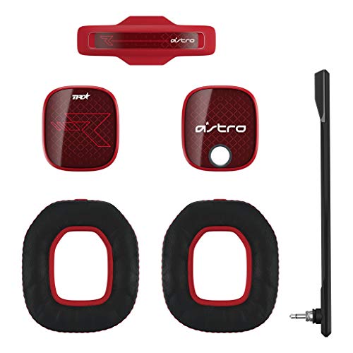 「ほぼ新品」Astro Mod Kit A40TR-MKRD レッド イヤーパット ノイズキャンセリング マイ(中古品)