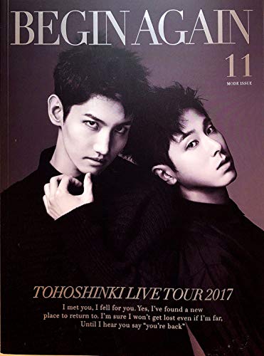 東方神起 TOHOSHINKI LIVE TOUR 2017~Begin Again~ パンフレット(中古品)