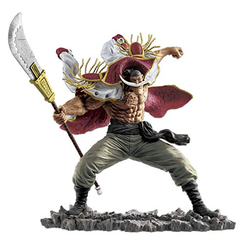 「ほぼ新品」一番くじ ワンピース メモリアルログ D賞 白ひげ BATTLE フィギュア(中古品)