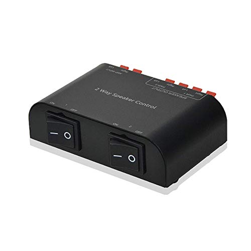 「ほぼ新品」Adwits 2チャンネルスピーカースイッチャーセレクターボックス（端子クラス(中古品)