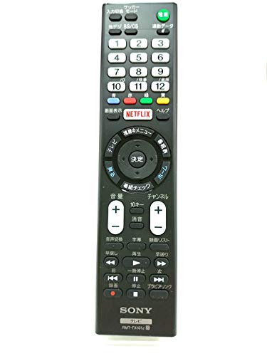 「未使用品」ソニー SONY 純正 テレビリモコン RMT-TX101J(中古品)