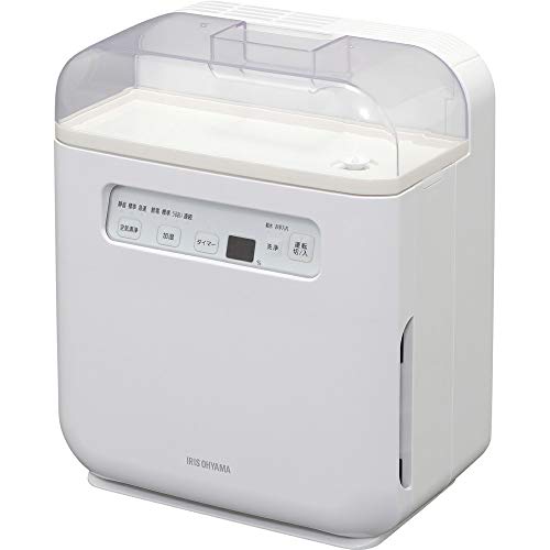アイリスオーヤマ 空気清浄機能付加湿器 タイマー付 PM2.5 ハウスダスト 除(中古品)