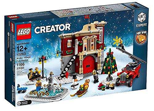 レゴ（LEGO）ウィンタービレッジ・ファイヤーステーション 消防署（Winter (中古品)