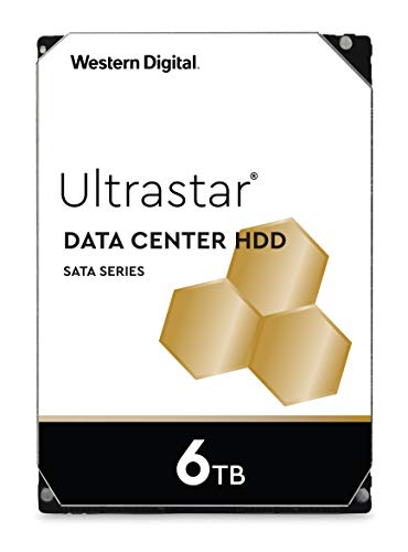 「非常に良い」WD 内蔵ハードディスク エンタープライズ向け 3.5インチ WD Ultrastar 6TB (中古品)