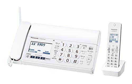 パナソニック おたっくす デジタルコードレスFAX 子機1台付き 1.9GHz DECT (中古品)の通販は