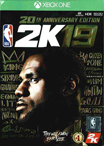 NBA 2K19 - 20th Anniversary Edition (輸入版) - XboxOne [並行輸入品](中古品)