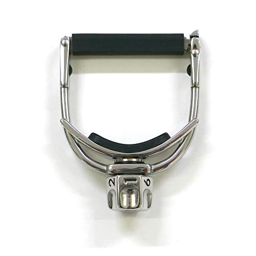 「ほぼ新品」SHUBB シャブ カポタスト Fine Tune スクリュー式調整ノブ F5 for Banjo (中古品)