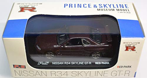「ほぼ新品」京商　1/64　beadscollection　P&amp;S　ニッサン　R34　スカイライン　GT-R　 (中古品)
