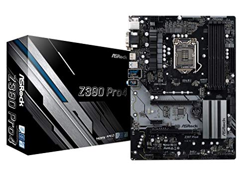 ASRock Intel Z390 チップセット搭載 ATX マザーボード Z390 Pro4(中古品)