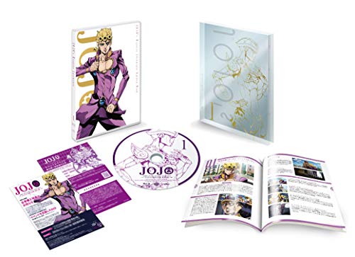 「ほぼ新品」ジョジョの奇妙な冒険　黄金の風 Vol.1 (1〜4話/初回仕様版) [Blu-ray](中古品) 10,534円