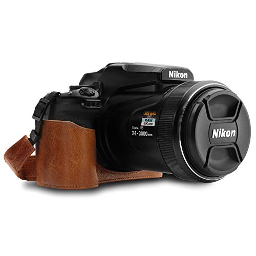MegaGear Nikon Coolpix P1000 Ever Ready(エヴァーレディー) レザー カメ (中古品)