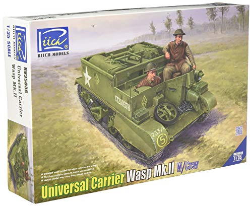 イギリス軍 ワスプMk.2火炎放射キャリア 乗員2体付 (RV35036) プラモデル R(中古品)